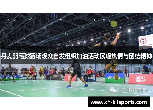 丹麦羽毛球赛场观众自发组织加油活动展现热情与团结精神
