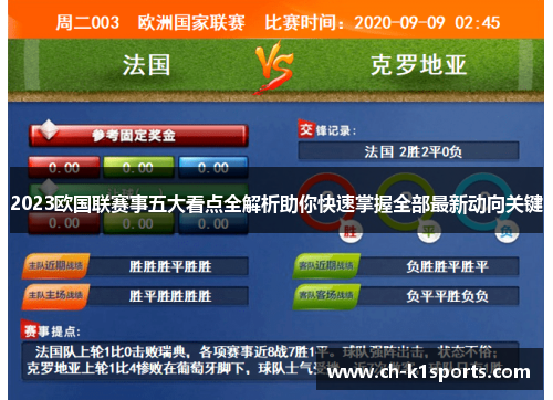 2023欧国联赛事五大看点全解析助你快速掌握全部最新动向关键 2023欧国联赛事五大看点全解析助你快速掌握全部最新动向关键